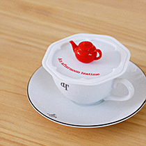 [afternoon tea] 실리콘 컵커버: red
