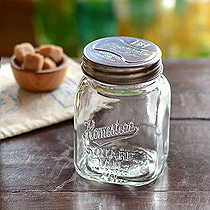 [homestead] square jar